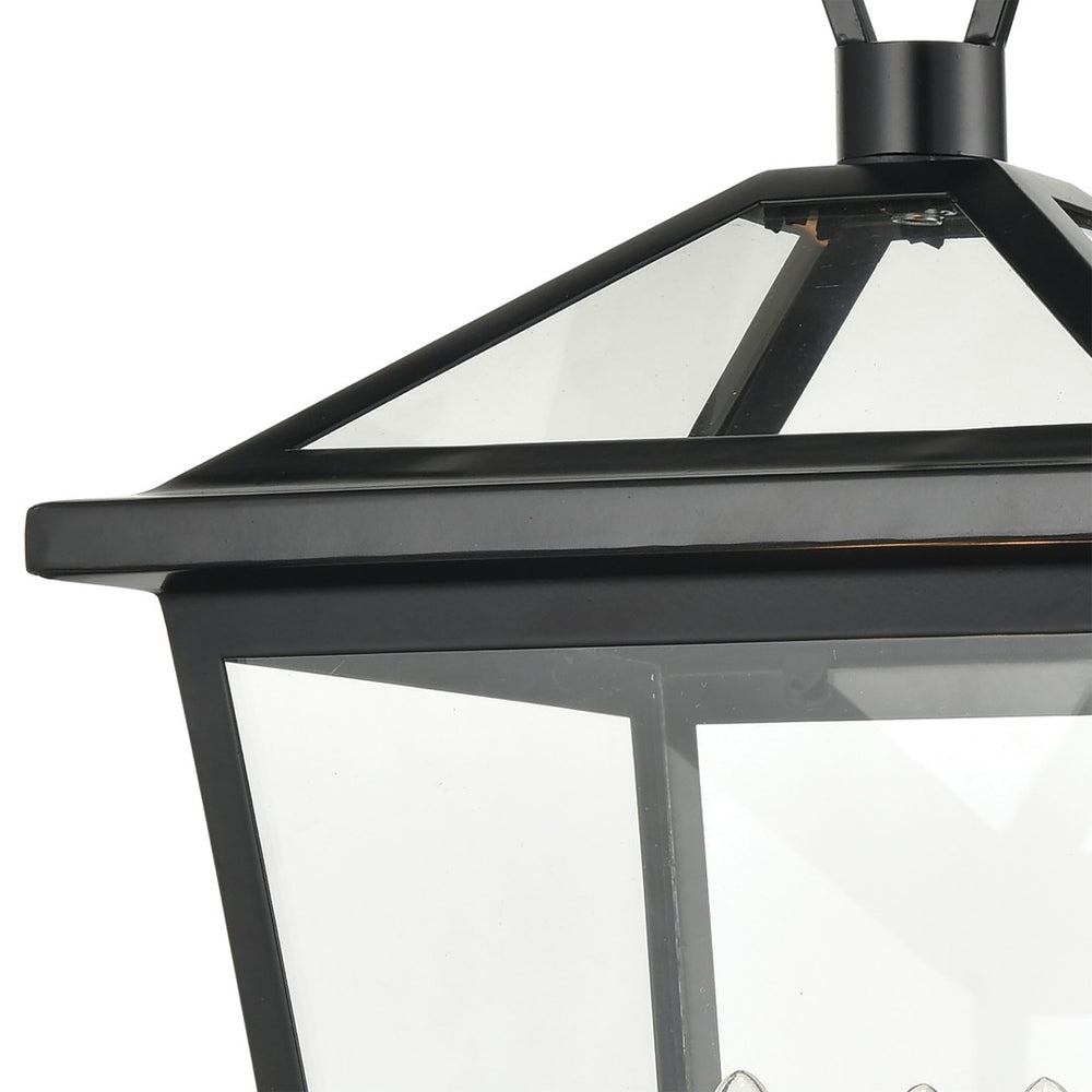Atlas Main Street 19'' High 3-Light Outdoor Post Light - Timeless Black Design for Elegant Illumination OL11340-BK