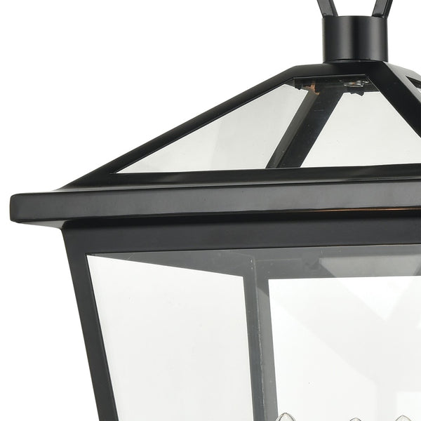 Atlas Main Street 19'' High 3-Light Outdoor Post Light - Timeless Black Design for Elegant Illumination OL11340-BK