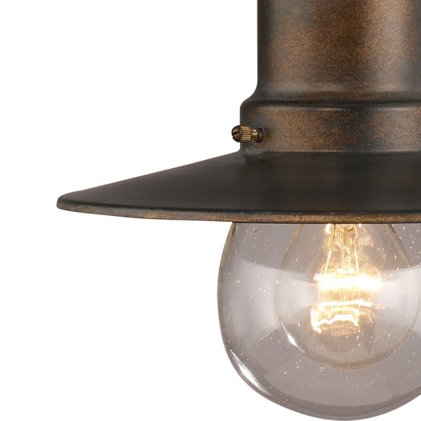 Atlas Maritime 9" Wide Nautical Outdoor Pendant Light in Hazelnut Bronze for Coastal Charm & Illumination OL11344-BZ