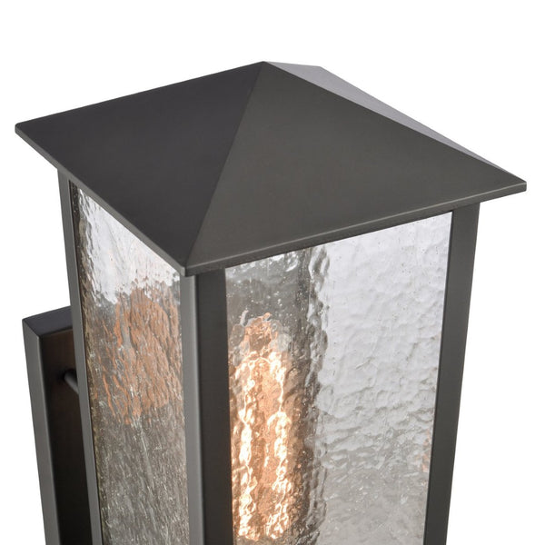 Atlas Marquis Outdoor Sconce - Elegant Lantern Design for Timeless Illumination of Patios and Entrances Matte Black 7'' OL11345-BK