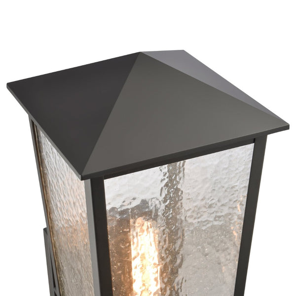 Atlas Marquis Outdoor Sconce - Elegant Lantern Design for Timeless Illumination of Patios and Entrances Matte Black 9'' OL11347-BK