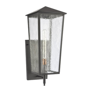 Atlas Marquis Outdoor Sconce - Elegant Lantern Design for Timeless Illumination of Patios and Entrances Matte Black 11'' OL11348-BK