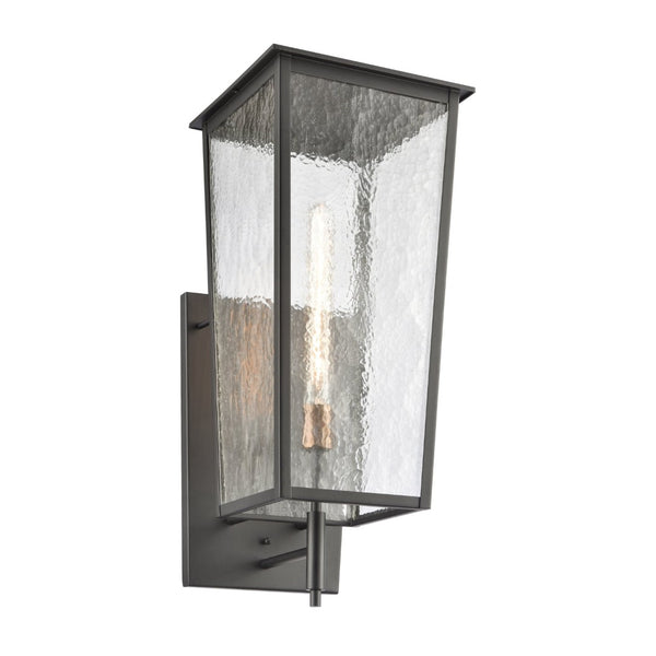 Atlas Marquis Outdoor Sconce - Elegant Lantern Design for Timeless Illumination of Patios and Entrances Matte Black 11'' OL11348-BK
