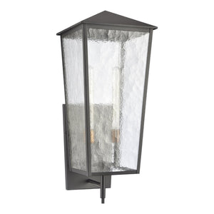 Atlas Marquis Outdoor Sconce - Elegant Lantern Design for Timeless Illumination of Patios and Entrances Matte Black 13'' OL11349-BK