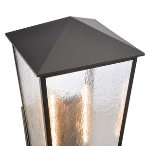 Atlas Marquis Outdoor Sconce - Elegant Lantern Design for Timeless Illumination of Patios and Entrances Matte Black 13'' OL11349-BK