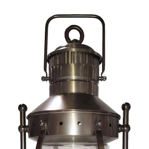 Atlas Olde Colony 16" High Outdoor Wall Light - Timeless Brass Lantern with Clear Glass for Elegant Illumination OL11361-BS