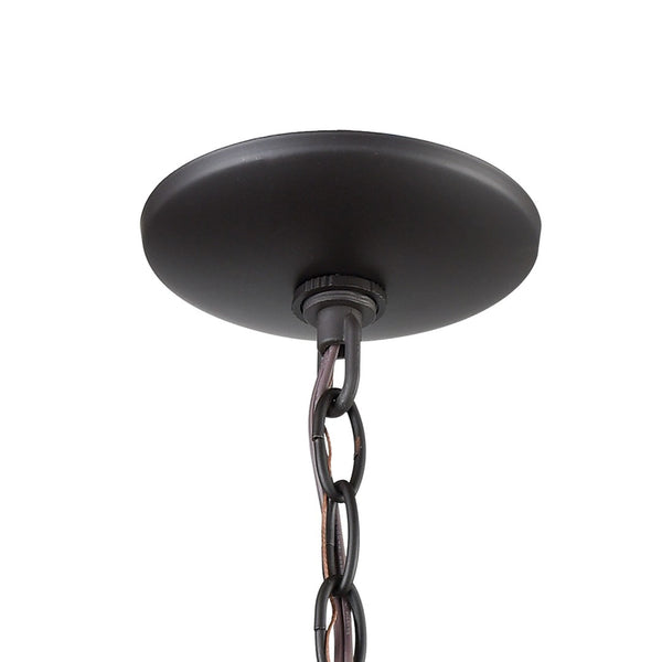 Atlas Onion 10'' Wide 1-Light Outdoor Pendant - Elegant Seeded Glass Globe for Timeless Outdoor Style Oil Rubbed Bronze OL11362-BZ