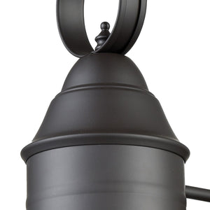 Atlas Onion Outdoor Sconce - Classic Lantern Design with Seeded Glass for Elegant Illumination Outdoors Oil Rubbed Bronze 10'' OL11363-BZ