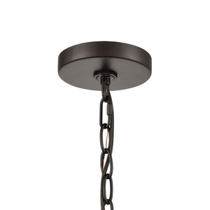 Atlas Renninger 11" Wide 1-Light Outdoor Pendant - Rustic Barn-Light Design in Oil Rubbed Bronze Finish OL11368-BZ