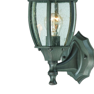 Atlas Covington 14.25-Inch Traditional Outdoor Sconce with Curved Glass Panels for Elegant Illumination Painted Bronze OL11389-BZ