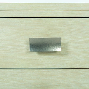 Bernhardt Bernhardt East Hampton Tall Chest With Cerused Linen Finish, Quartered Ash Veneers, 5 Drawers Elegance 395118