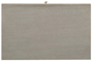 Hooker Furniture Elixir Textured Walnut Two-Drawer Nightstand With Champagne Silver Accents And Smooth-Glide Storage 5990-90016-LTWD