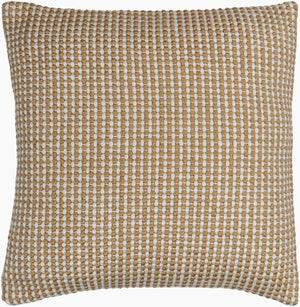 Surya Colchester Modern 18" Accent Pillow - Luxurious Polyester, Contemporary Design, Easy Care & Comfort Mustard Polyester,Polyester Olc001-2020p