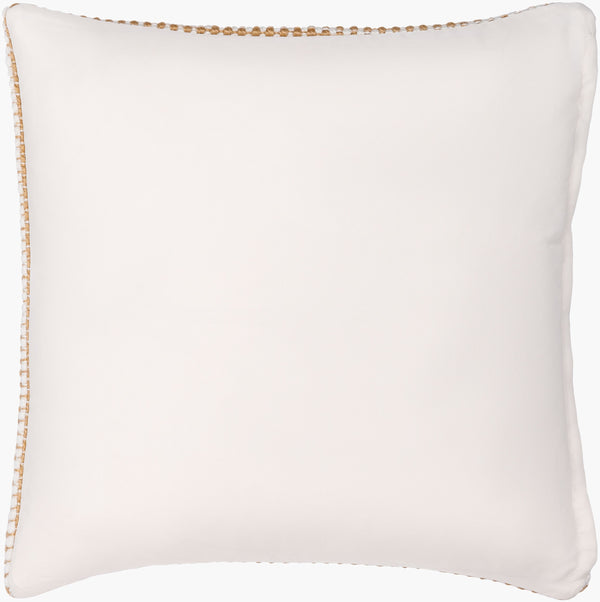 Surya Colchester Modern 18" Accent Pillow - Luxurious Polyester, Contemporary Design, Easy Care & Comfort Mustard Polyester,Polyester Olc001-2020p
