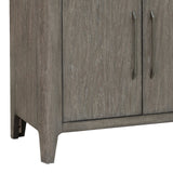 Scott Living Home Griffith Four Door Two Drawer Buffet Gray with Light Wood Finish P367DJ302 Pulaski Furniture