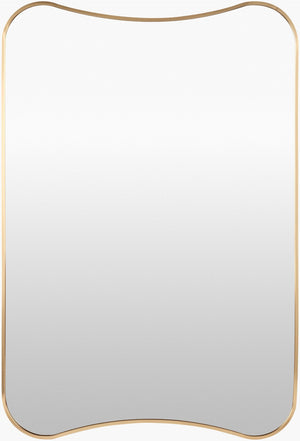 Livabliss Bellona Solid Wood Framed Wall Mirror Minimalist Accent for Entryway or Bedroom OLO001-3624
