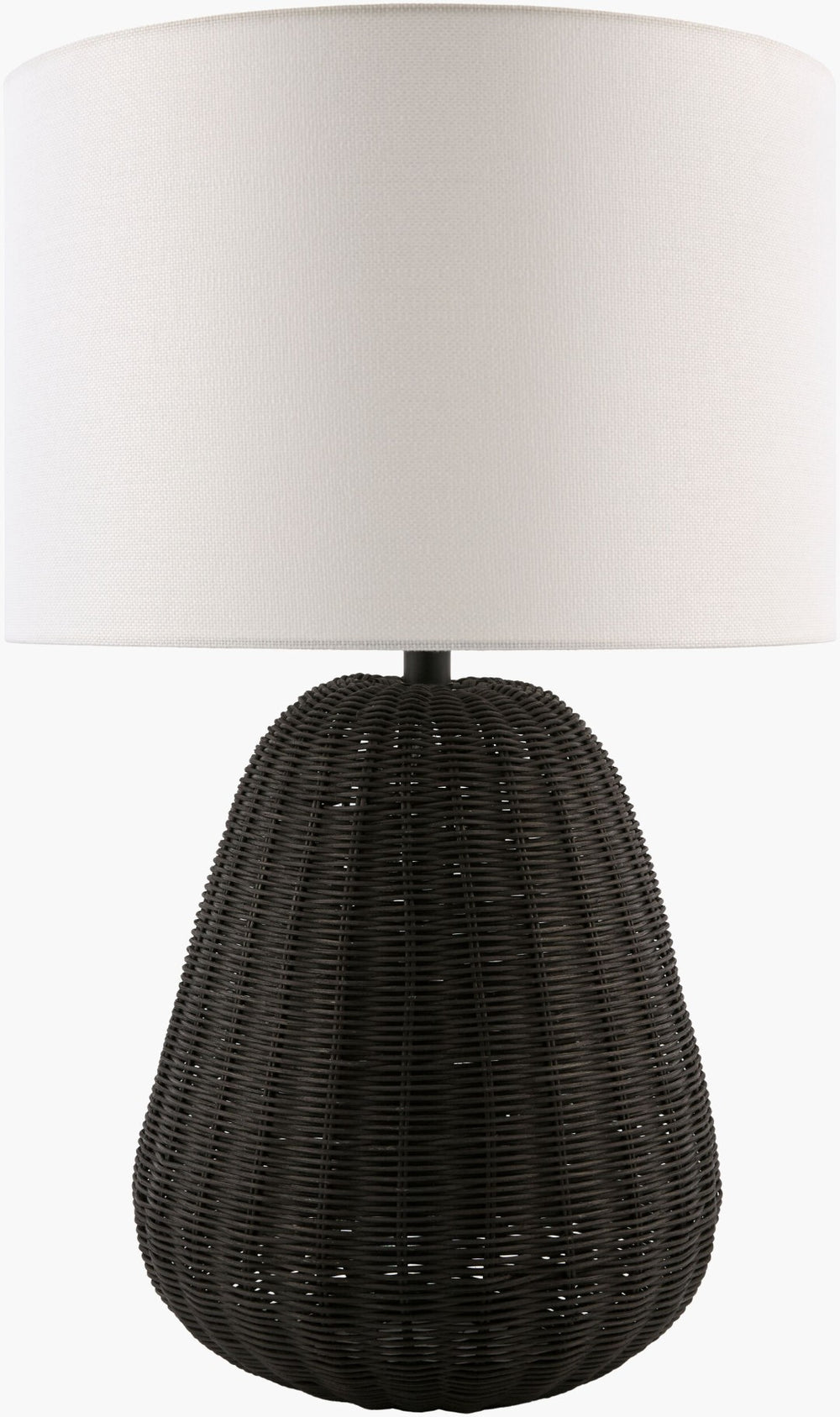 Livabliss Olira Bohemian Artisan Table Lamp with Hand-painted Felt Linen and Metal Finish OLRA-001