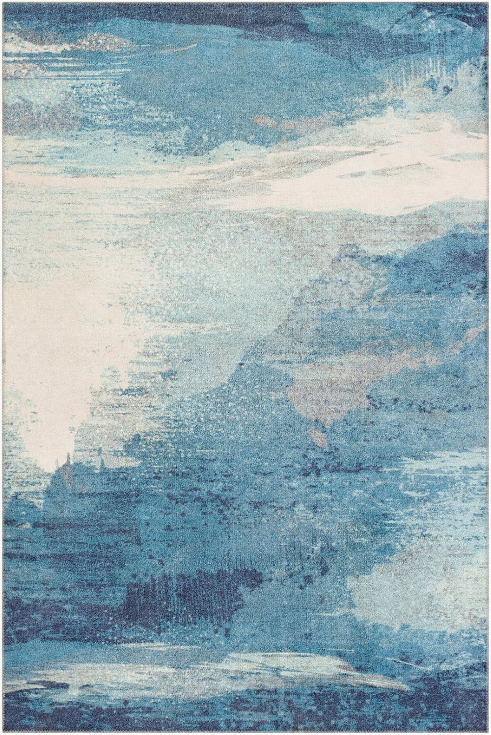 Livabliss Olivia Machine Woven Polyester Area Rug Low Profile Contemporary Living Room OLV2300-912