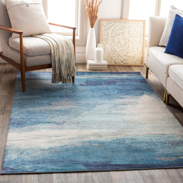 Livabliss Olivia Machine Woven Polyester Area Rug Low Profile Contemporary Living Room OLV2300-912