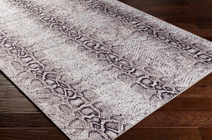 Livabliss Olivia Flatweave Polyester Area Rug Low Pile Machine Woven Accent for Entryway Black, Tan 8'10" x 12' OLV2304-912