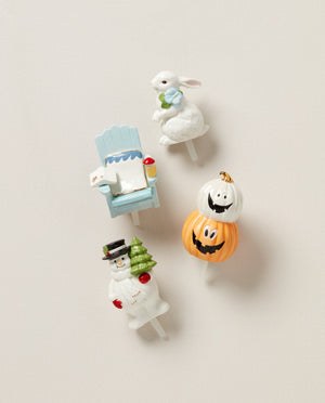 Lenox Profile All Seasons 4-Piece Poppers Set White, WHITE PORCELAIN 894300