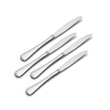 Lenox Oneida Flight Everyday Flatware Dinner Knives, Set of 4 Metallic, STAINLESS METAL 2865004E