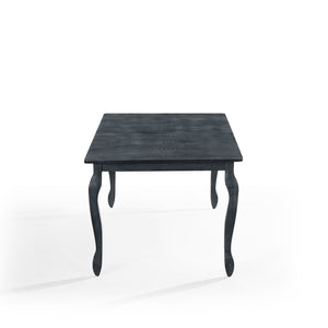 English Elm Ext. Dining Table Rubberwood Cabriole Leg French Country Extendable with Butterfly Leaf 70936.00