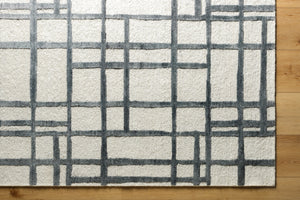 Ombre OMB-2300 9' x 12' Handmade Rug OMB2300-912  Light Silver, Ash, Pewter, Slate, Metallic - Silver Surya