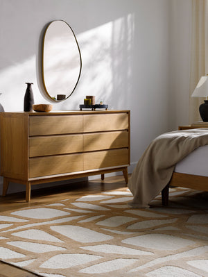 Ombre OMB-2301 9' x 12' Handmade Rug OMB2301-912  Pearl, Ash, Camel Surya