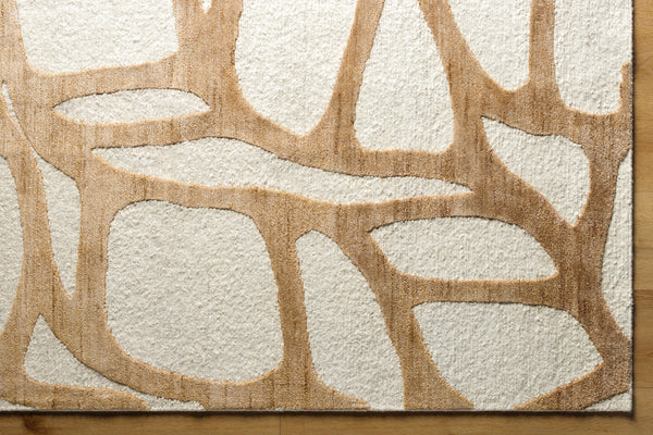 Ombre OMB-2301 9' x 12' Handmade Rug OMB2301-912  Pearl, Ash, Camel Surya