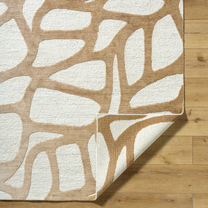 Ombre OMB-2301 9' x 12' Handmade Rug OMB2301-912  Pearl, Ash, Camel Surya