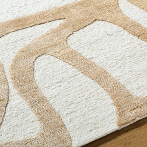 Ombre OMB-2301 9' x 12' Handmade Rug OMB2301-912  Pearl, Ash, Camel Surya