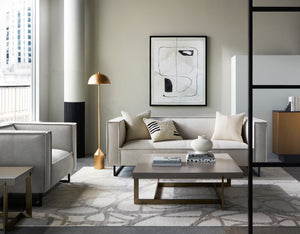 Ombre OMB-2303 9' x 12' Handmade Rug OMB2303-912  Light Silver, Ash Surya