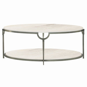 Bernhardt Morello Oval Metal Cocktail Table 469013