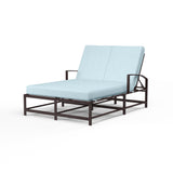 La Jolla Double Chaise in Spectrum Indigo w/ Self Welt SW401-99-48080 Sunset West