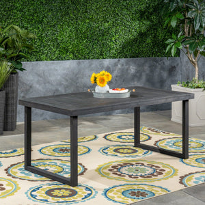 Christopher Knight Home® - Noble House - Nestor Outdoor 69" Acacia Wood Dining Table