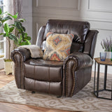 Christopher Knight Home® - Noble House - Gavin Faux Leather Gliding Recliner