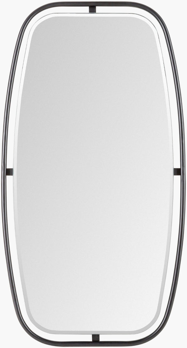 Livabliss Girona Slim Vertical Wall Mirror Minimalist Frame for Entryway or Gallery Display ONA001-3217