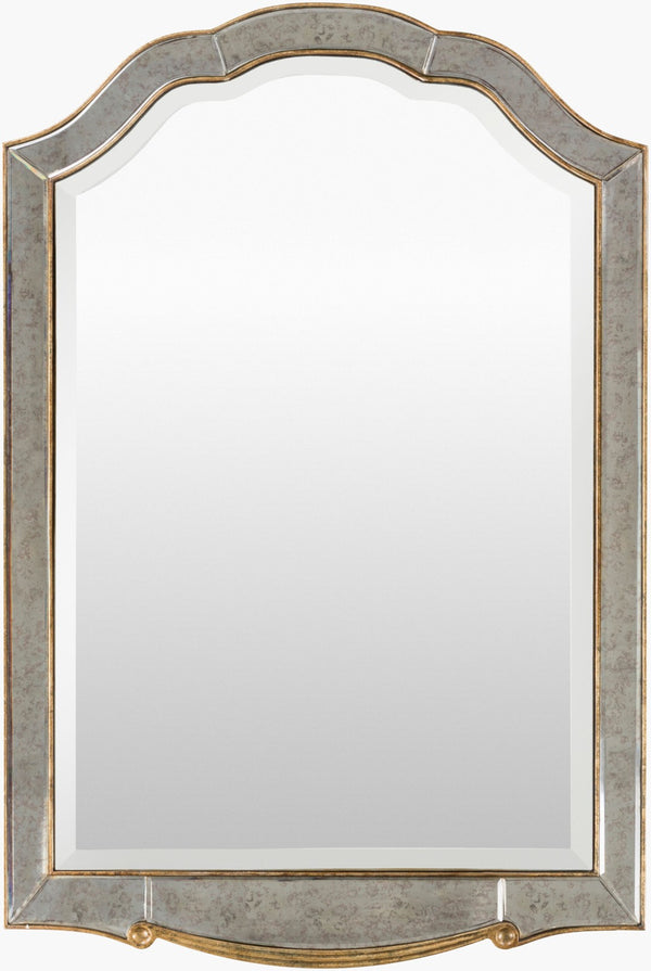 Livabliss Oleander Large Rectangular Wall Mirror Traditional Frame for Entryway or Living Room OND-2500
