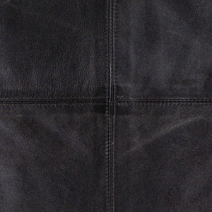 Surya Onyx Rustic 13"L X 20"W Lumbar Pillow Kit - Stylish Leather & Polyester Blend, Easy Care Home Decor Black Leather,Polyester Onx002-1320