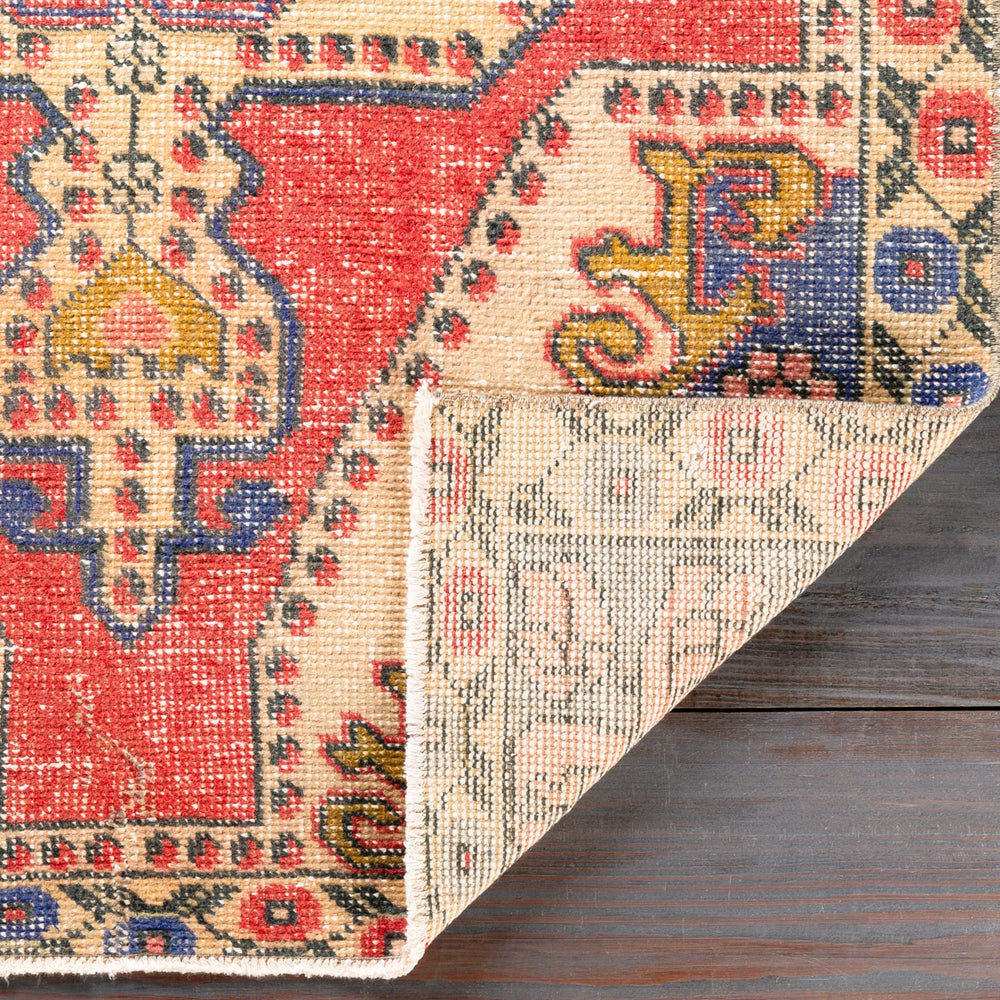 Antique One of a Kind OOAK-1038 4' x 6'9" Handmade Rug OOAK1038-469  Nickel, Desert Tan, Tan, Camel, Sage, Terracotta, Clay, Pearl Surya