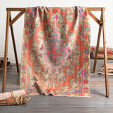Antique One of a Kind OOAK-1067 4'5" x 7'5" Handmade Rug OOAK1067-4575  Khaki, Natural, Apricot, Camel, Desert Tan, Light Wood Surya