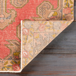 Antique One of a Kind OOAK-1076 4'5" x 7'5" Handmade Rug OOAK1076-4575  Light Wood, Natural, Sage, Clay Surya