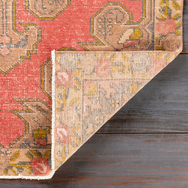 Antique One of a Kind OOAK-1076 4'5" x 7'5" Handmade Rug OOAK1076-4575  Light Wood, Natural, Sage, Clay Surya