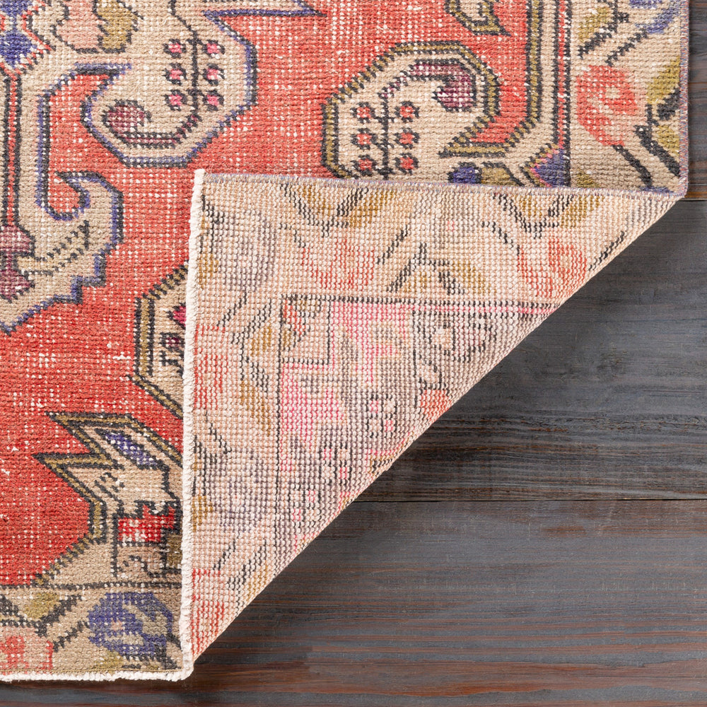 Antique One of a Kind OOAK-1079 4'3" x 7' Handmade Rug OOAK1079-437  Natural, Khaki, Camel, Sage, Rose Gold, Old Lavender, Pearl Surya