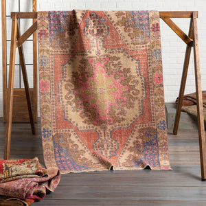 Surya Antique Hand Knotted Wool Area Rug Turkish One of a Kind Low Pile Traditional OOAK1088-4268
