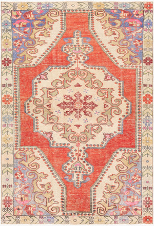 Surya Antique One of a Kind Hand Knotted Wool Rug Turkish Low Pile Traditional Accent OOAK1092-4468