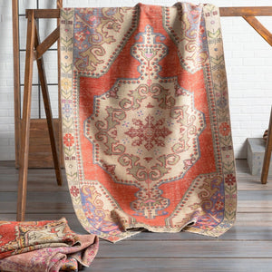 Surya Antique One of a Kind Hand Knotted Wool Rug Turkish Low Pile Traditional Accent OOAK1092-4468
