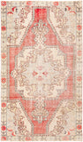 Antique One of a Kind OOAK-1096 4'3" x 7'4" Handmade Rug OOAK1096-4374  Pearl, Warm Grey, Khaki, Rose Gold, Tan Surya