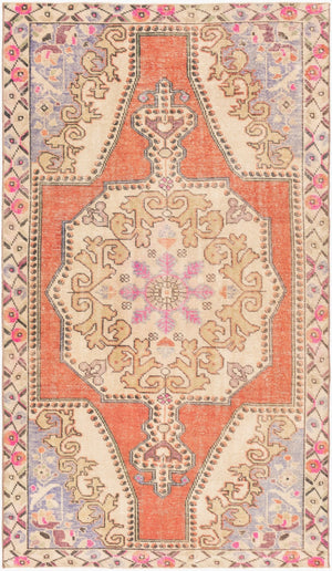 Surya Antique Hand Knotted Wool Area Rug Turkish Craft Low Pile for Dining or Hallway OOAK1098-4578